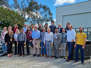 Members of the LiFT project team in Cornwall